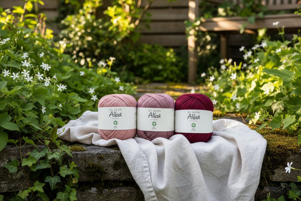 BC Garn Alba – supermjukt ekologiskt bomullsgarn