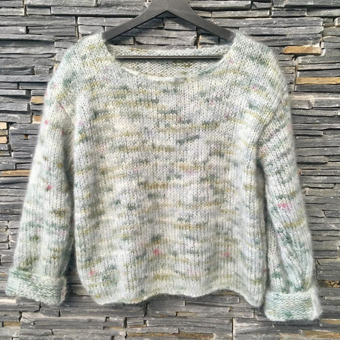 Cowgirlblues: Fluffy Mohair Gradient handfärgat 100g