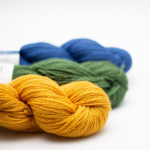 Erika Knight: British Blue Wool Fingering 50g