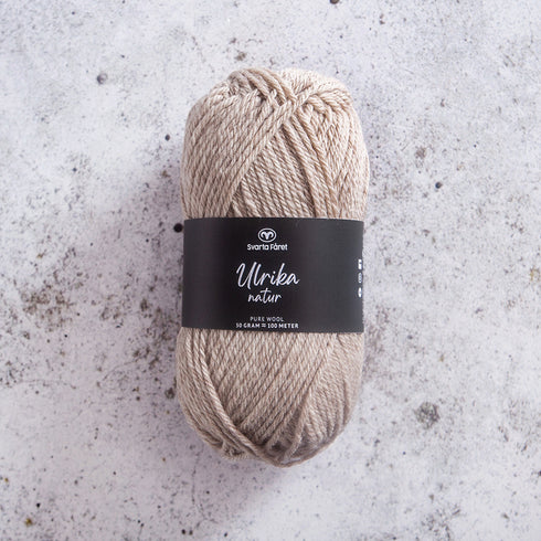 Svarta Fåret Ulrika Natur 50g