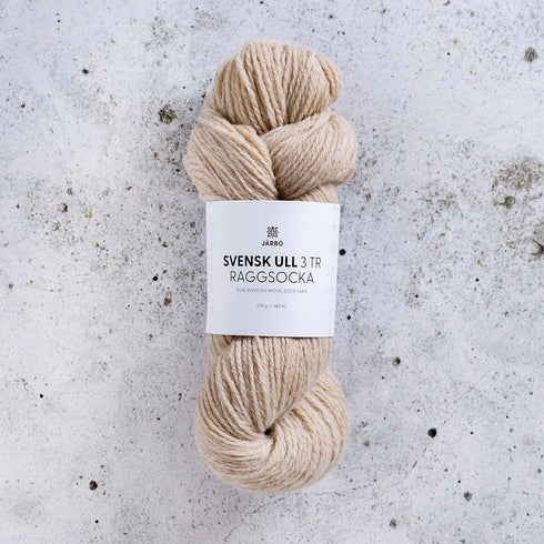 Svensk Ull 3tr Raggsocka 100g