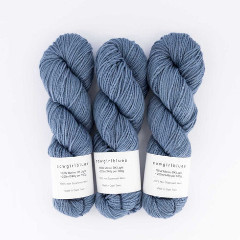 Cowgirlblues NSW Merino DK solid 50g