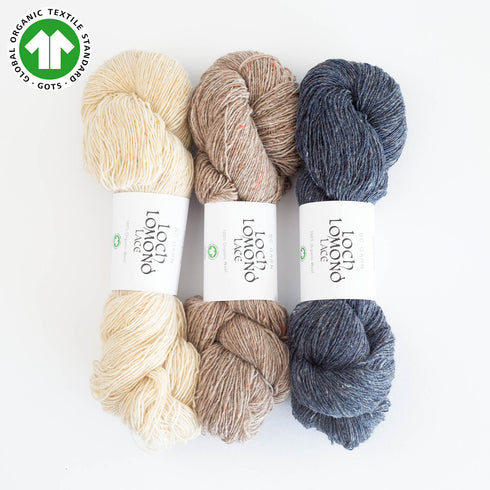 BC Garn: Loch Lomond Tweed Lace GOTS 50g