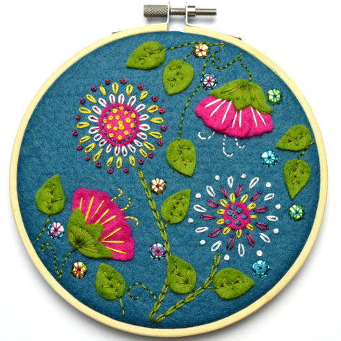 Corinne Lapierre: Hoop Kit Tropiska Blommor / Tropical Flowers