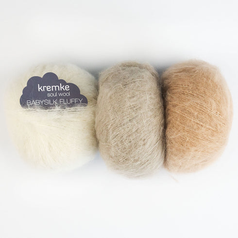 Kremke Soul Wool: Baby Silk Fluffy Wool 50g