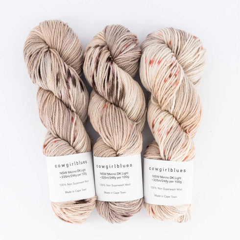 Cowgirlblues NSW Merinogarn DK 100g Handfärgad