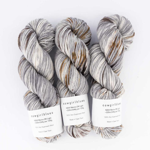 Cowgirlblues NSW Merinogarn DK 100g Handfärgad
