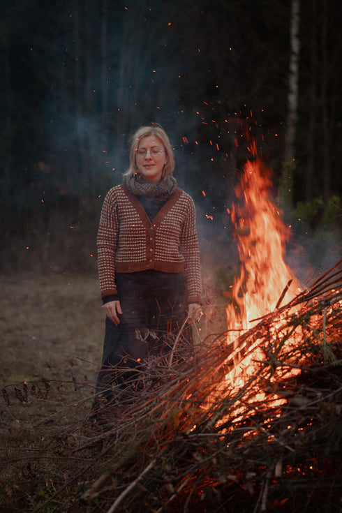 Laine Publishing: ÖN OCH SKOGEN : En stickad korrespondens av Erika Åberg och Lotta Löthgren