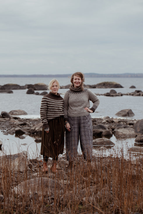 Laine Publishing: ÖN OCH SKOGEN : En stickad korrespondens av Erika Åberg och Lotta Löthgren