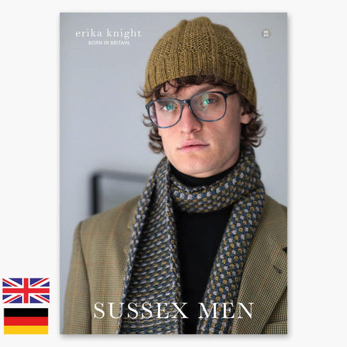Erika Knight Lookbook Sussex Men tysk/engelsk