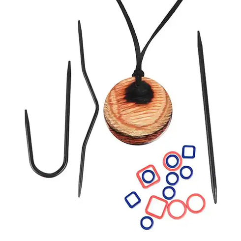 Knit Pro: Magnetic Knitters Necklace Kit - Natural Hues