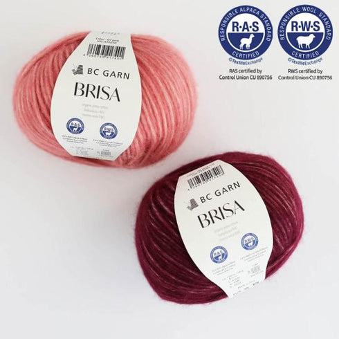 BC Garn Brisa (Airflowgarn) 50g RWS och RAS certifiering