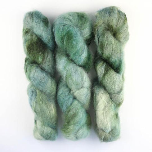 Cowgirlblues: Fluffy Mohair Gradient handfärgat 100g