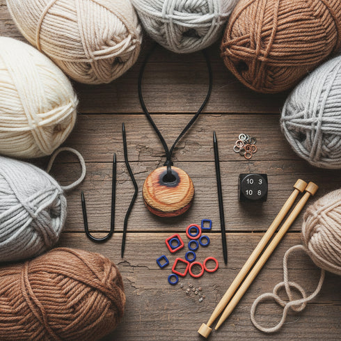 Magnetic Knitters Necklace Kit - Rustikal