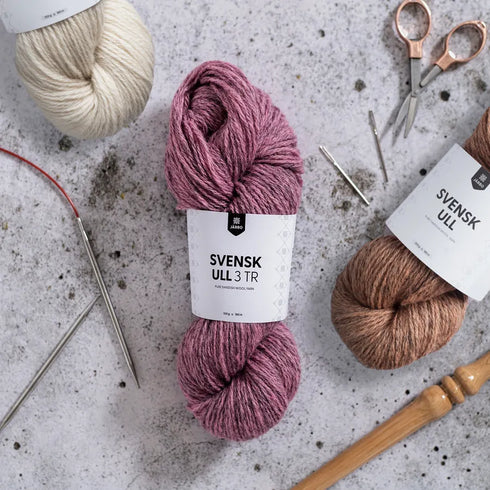 Järbo Svensk Ull 3tr 100g